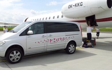 BY PLANE
